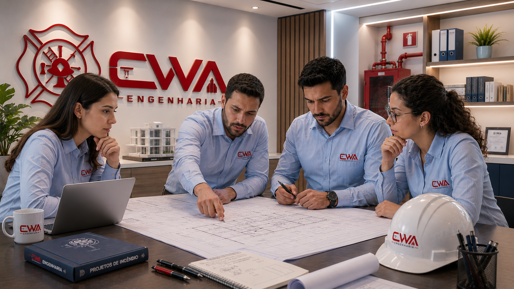 Edifício corporativo e escritório da CWA Engenharia